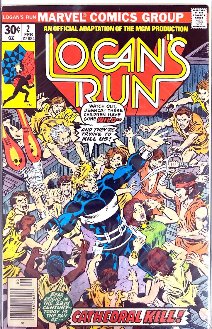 Logan's Run, #2 (Marvel Comics, 1977)