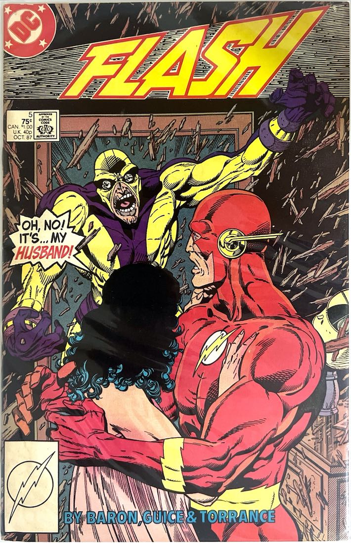 The Flash, #005 (DC Comics, October 1987)