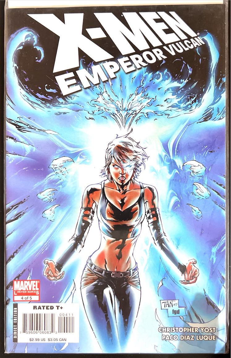 X-Men: Emperor Vulcan, #4 (Marvel, 2007)