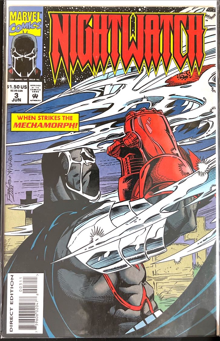 Nightwatch, #3 (Marvel Comics, 1994)