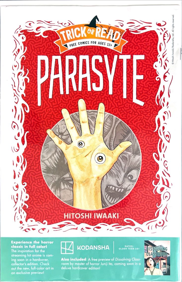 Parasyte, Trick Or Read (Kodansha, 2023)