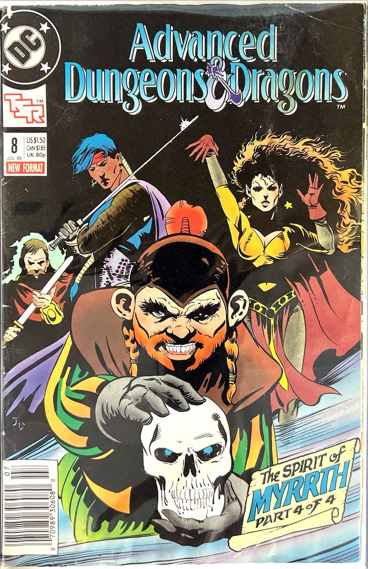 Advanced Dungeons & Dragons, #8 (DC Comics, 1989)