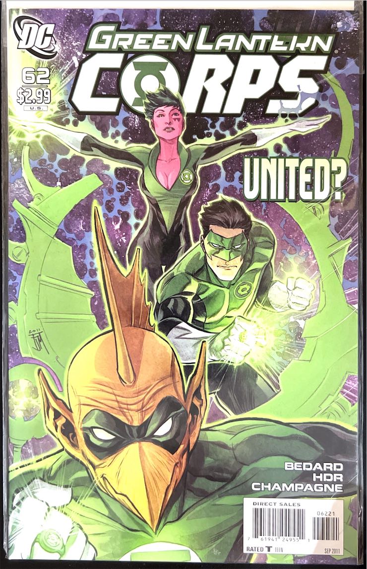 Green Lantern Corps, #62 (DC Comics, 2011)