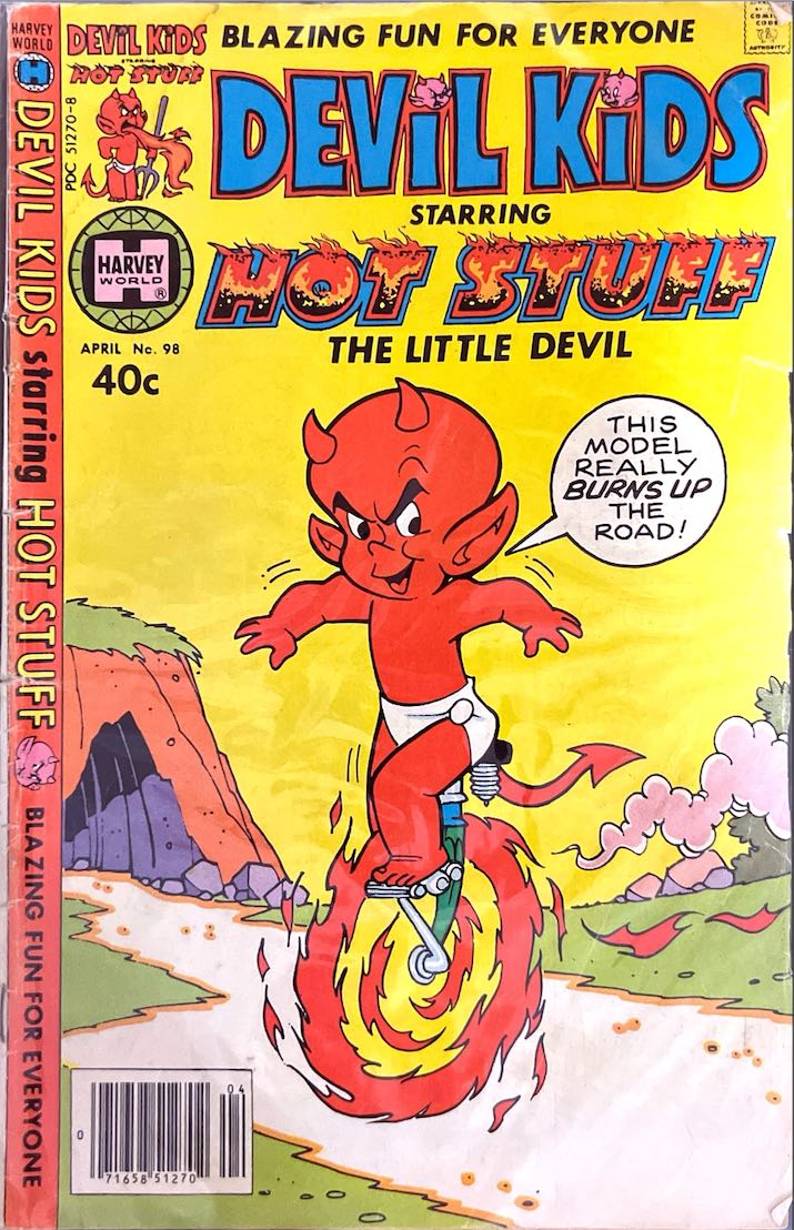 Devil Kids Starring Hot Stuff, #98 (Harvey Comics, 1974)