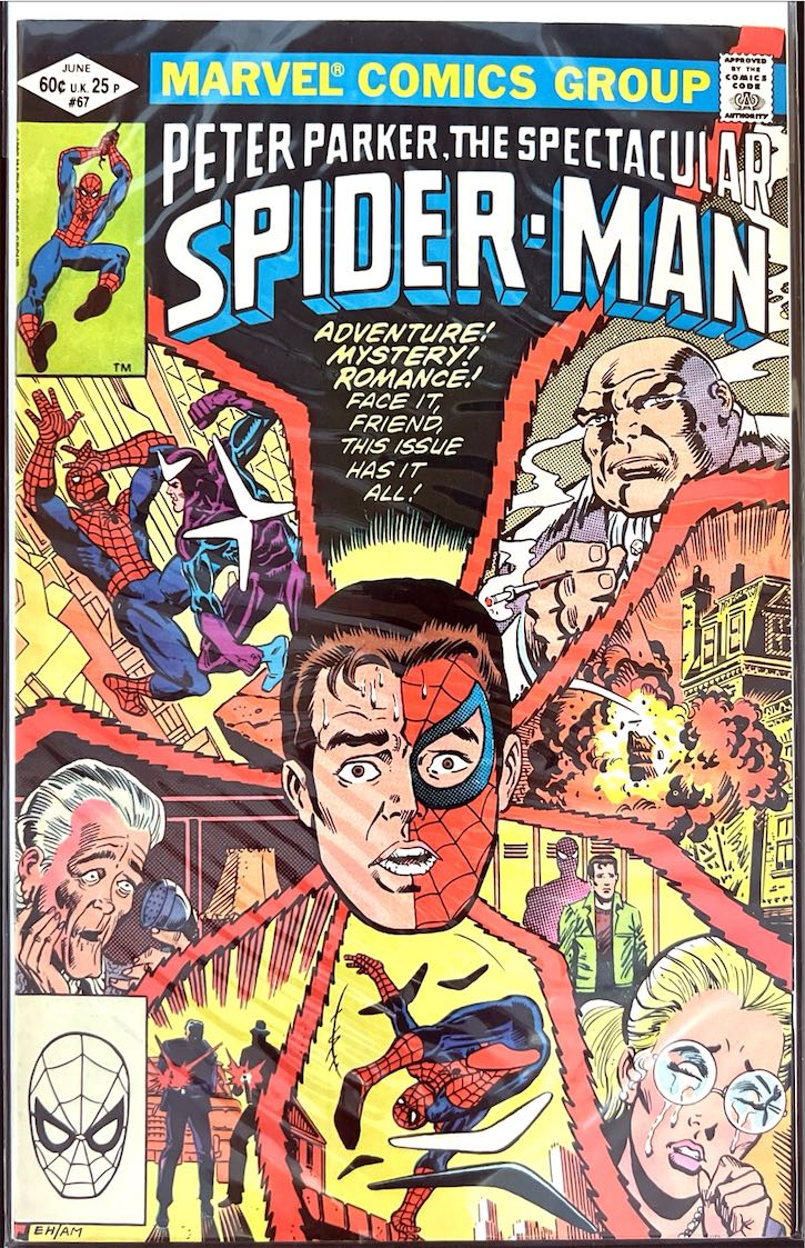 Peter Parker, The Spectacular Spider-Man, #67 (Marvel Comics, 1982)