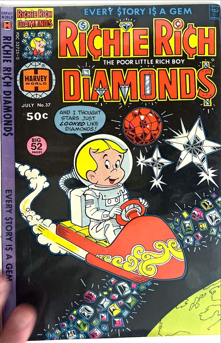 Richie Rich Diamond$, #37 (Harvey Comics, 1977)