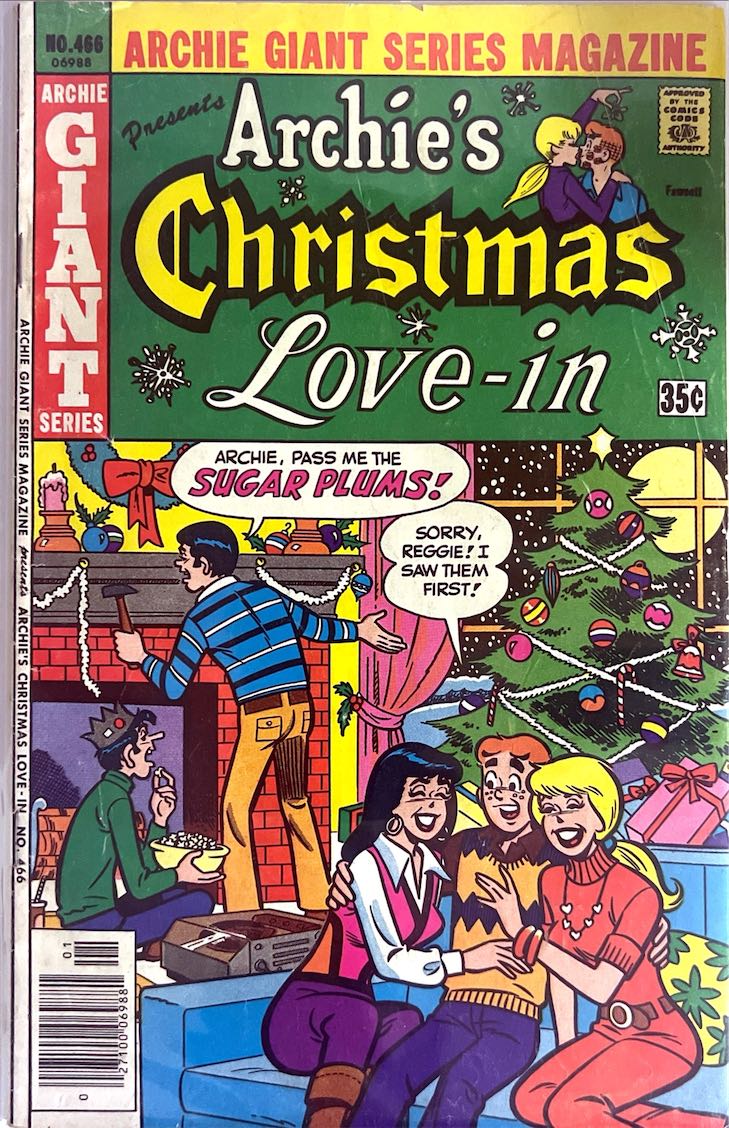 Archie's Christmas Love-In, #466 (Archie Comics, 1976)