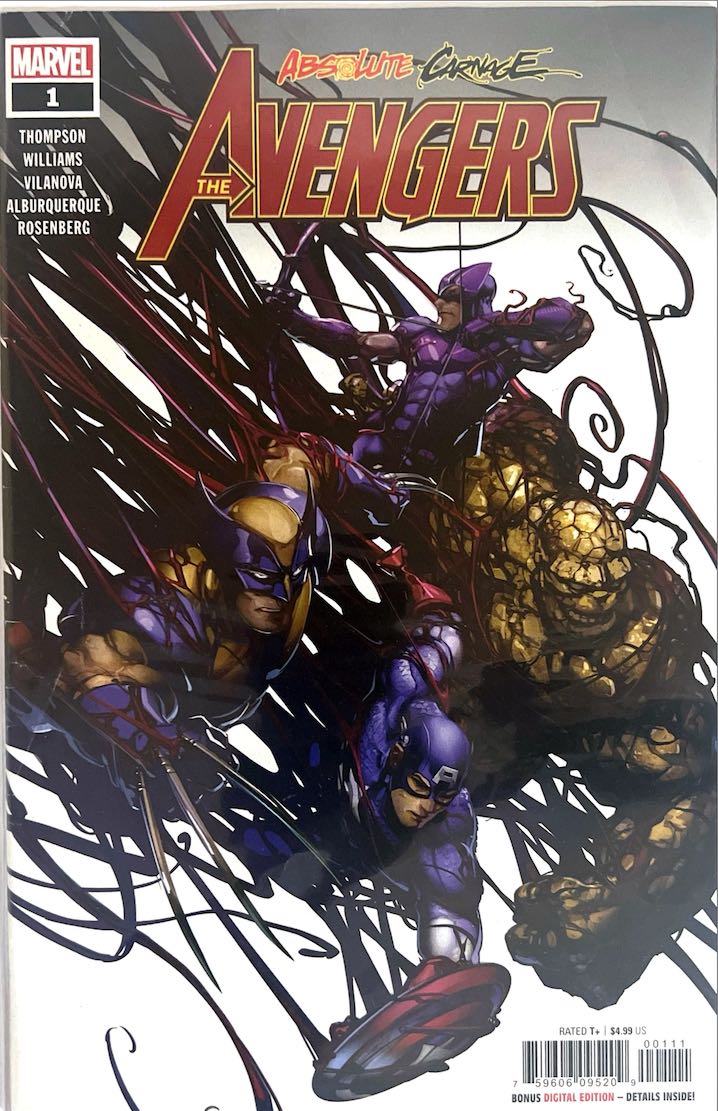 Absolute Carnage: The Avengers, #1 (Marvel, 2019)