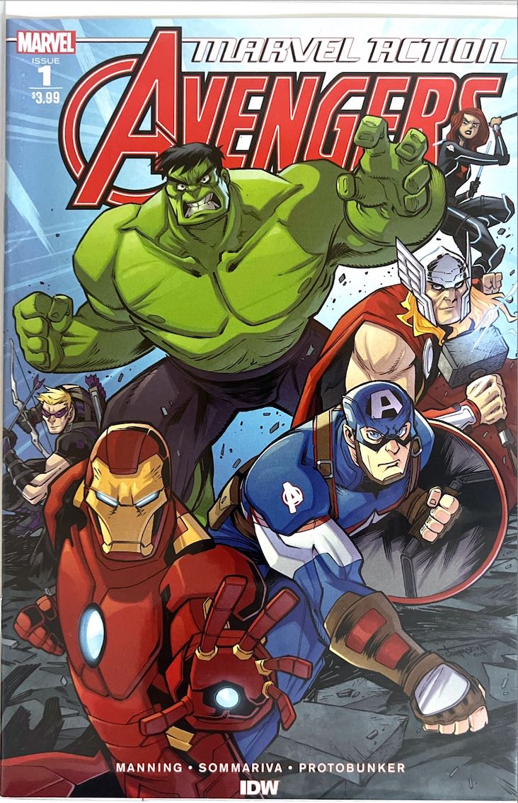 Marvel Action Avengers, #1 (IDW, 2018)