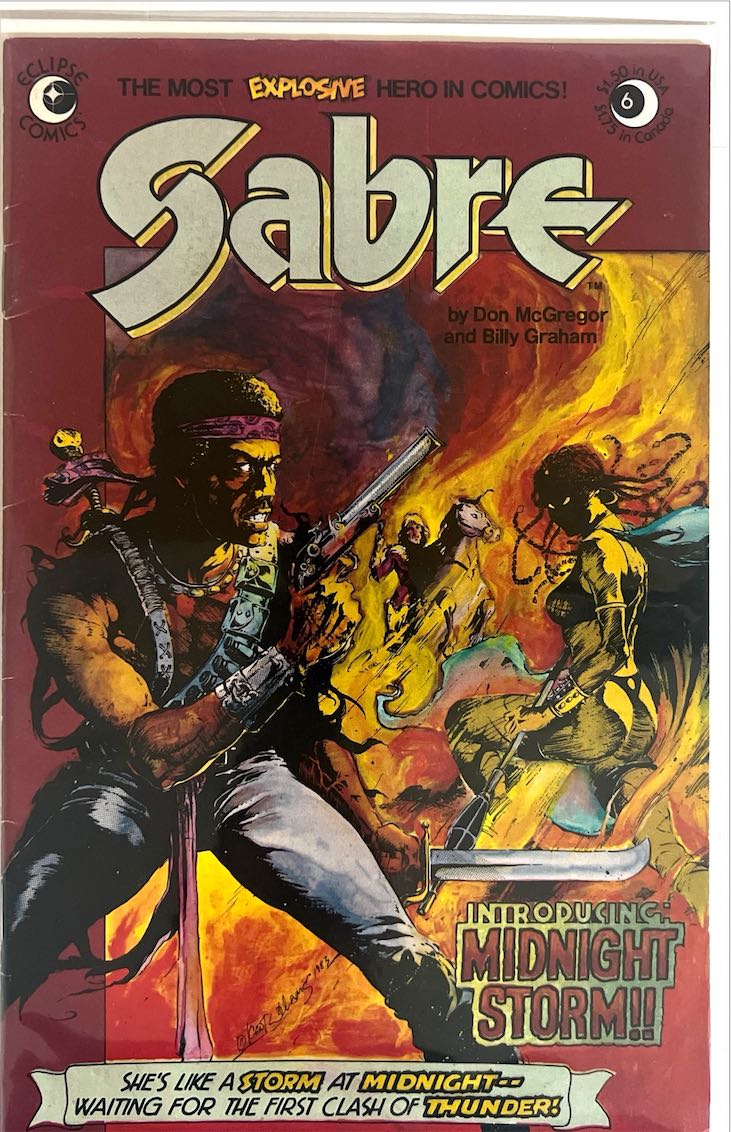 Sabre, #6 (Eclipse Comics, 1983)