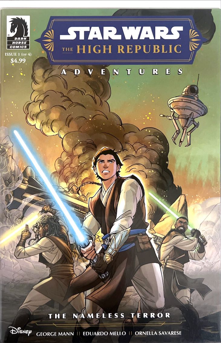 Star Wars: The High Republic Adventures, #1 (of 4) The Nameless Terror (Dark Horse Comics, 2023)