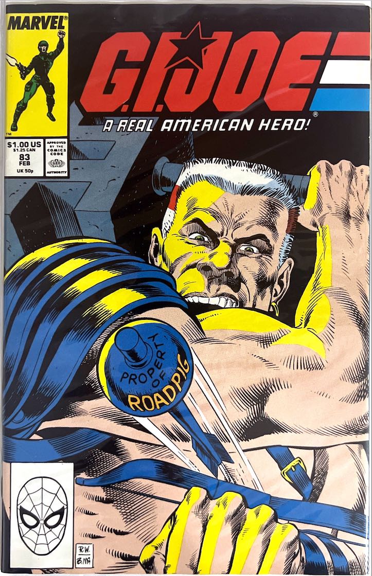 G.I. Joe: A Real American Hero, #83 (Marvel, 1989)