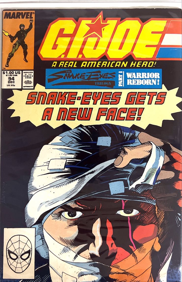 G.I. Joe: A Real American Hero, #94 (Marvel, 1989)