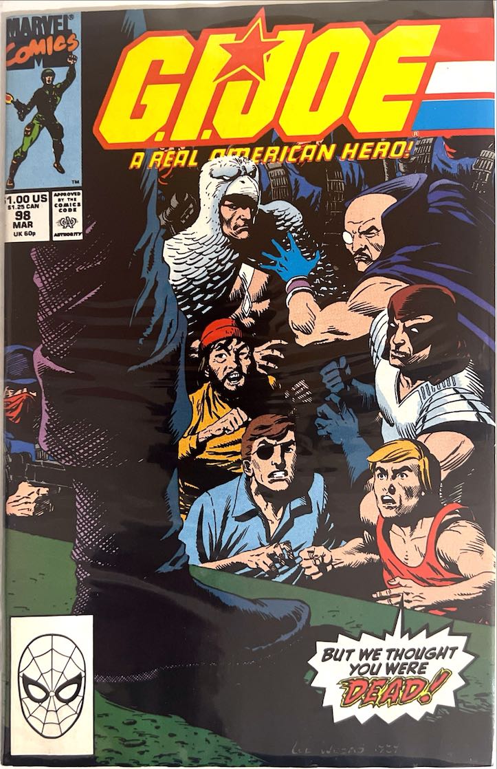 G.I. Joe: A Real American Hero, #98 (Marvel Comics, 1990)