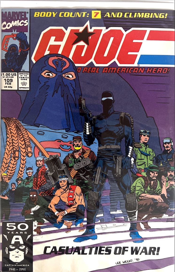 G.I. Joe, #109 (Marvel Comics, 1991)