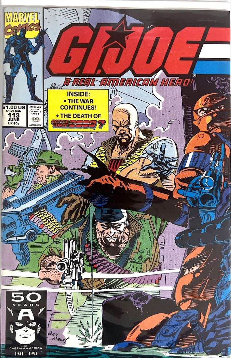 G.I. Joe: A Real American Hero, #113 (Marvel Comics, 1991)