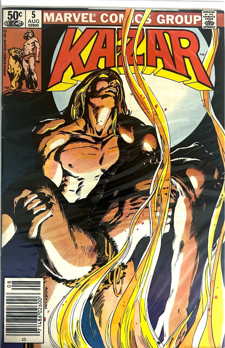 Ka-Zar, #5 (Marvel Comics Group, 1981)