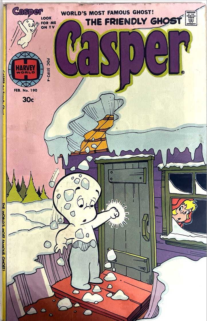 Casper The Friendly Ghost, #190 (Harvey, 1978)