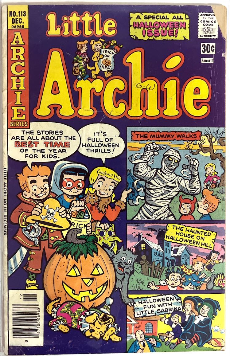 Little Archie, #113 (Archie Comics, 1969)
