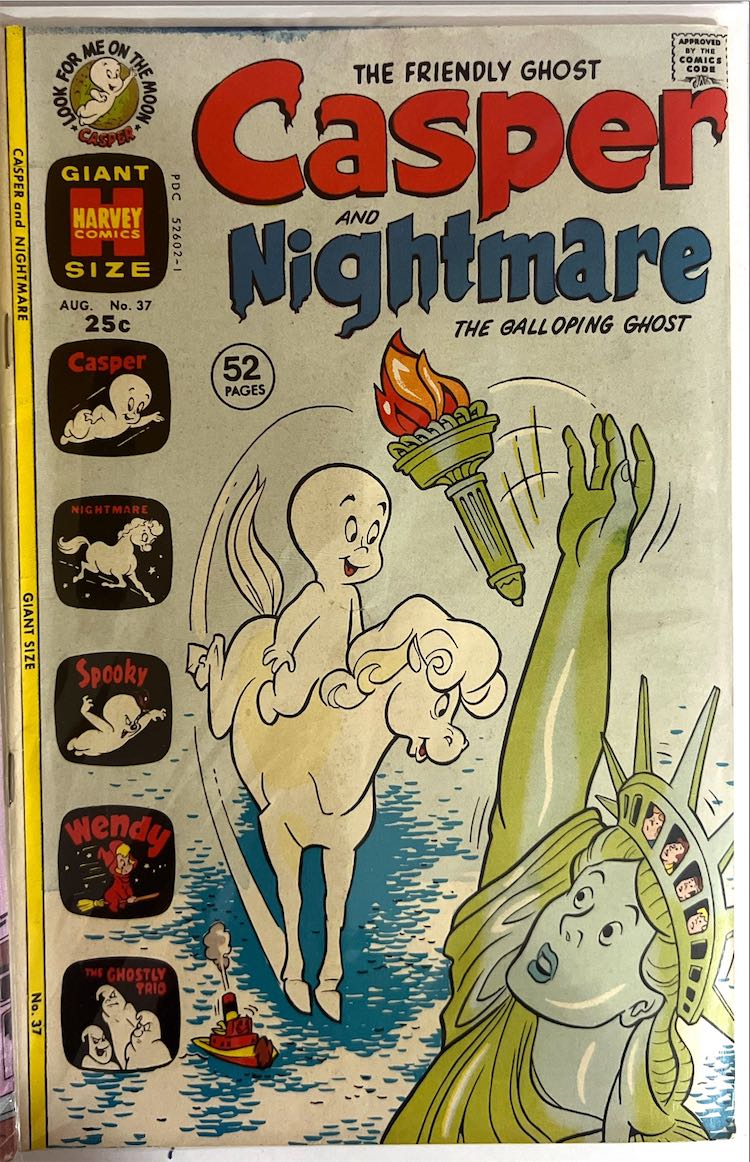 Casper and Nightmare, #37 (Harvey Comics, 1968)