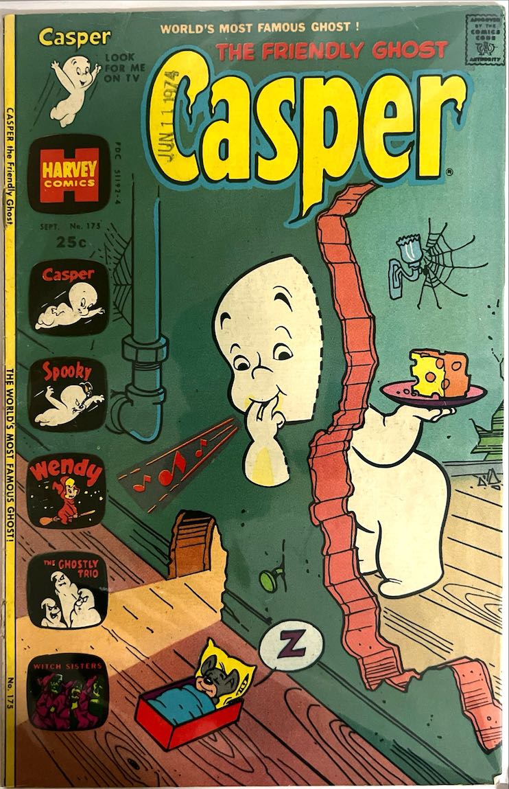Casper the Friendly Ghost, #175 (Harvey Comics, 1974)