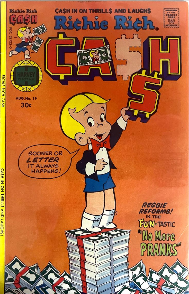 Richie Rich Cash, #19 (Harvey, 1977)