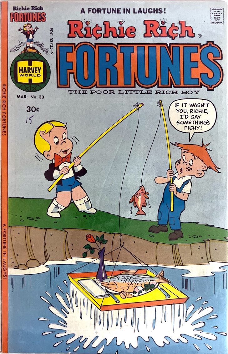 Richie Rich Fortunes, #33 (Harvey Comics, 1976)