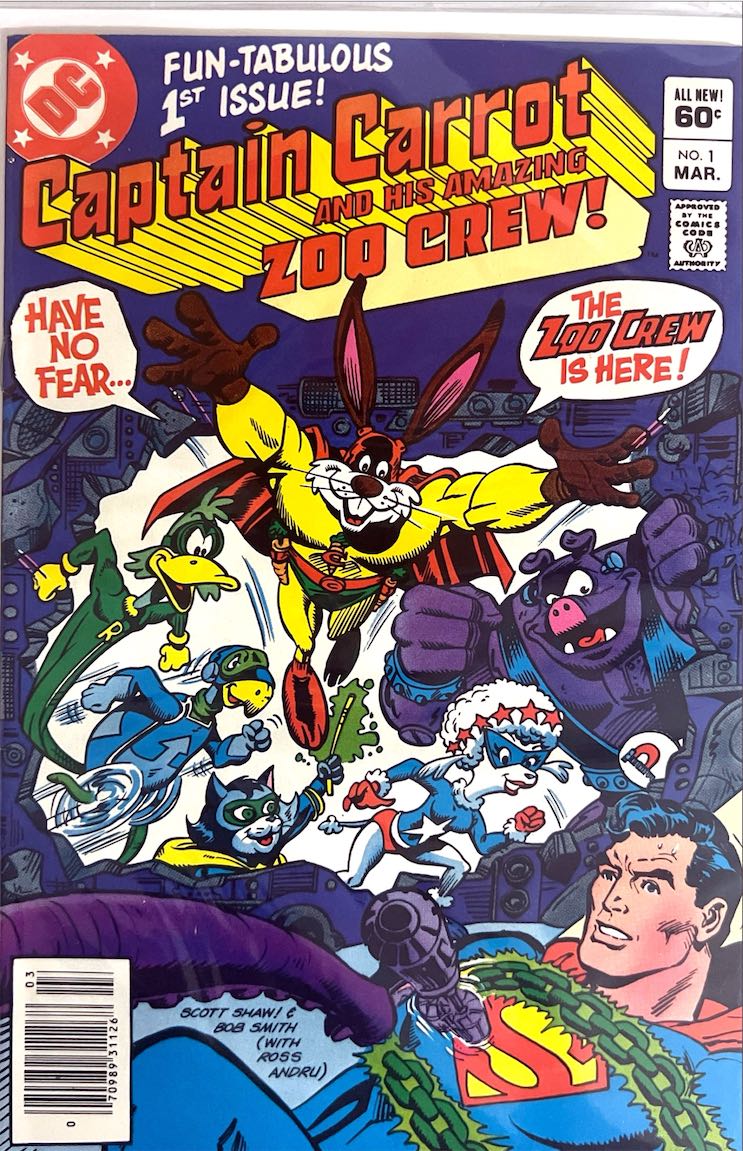 Captain Carrot and His Amazing Zoo Crew, #1 (DC Comics, 1982)