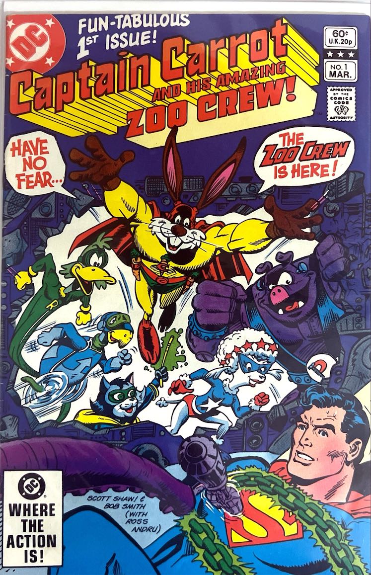 Captain Carrot and His Amazing Zoo Crew, #1 (DC Comics, 1982)