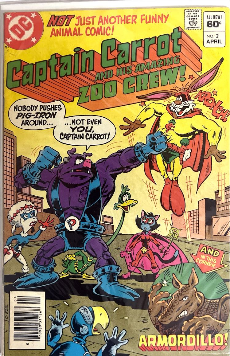 Captain Carrot and His Amazing Zoo Crew, #2 (DC Comics, 1982)