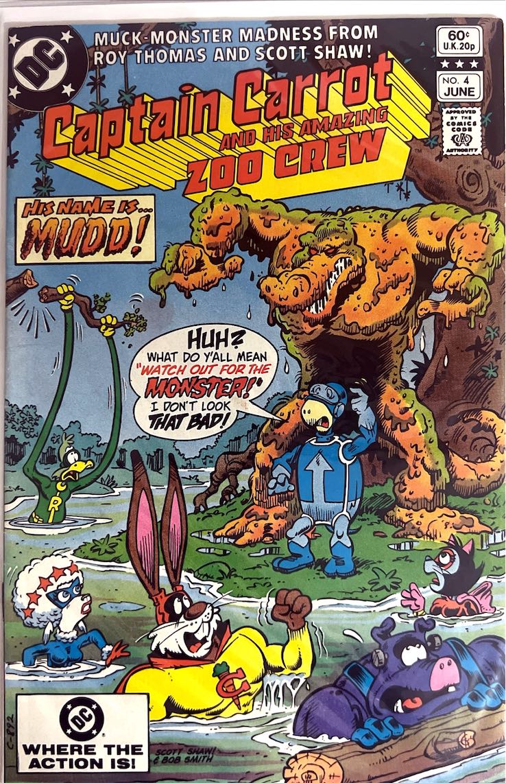 Captain Carrot and His Amazing Zoo Crew, #4 (DC Comics, 1982)