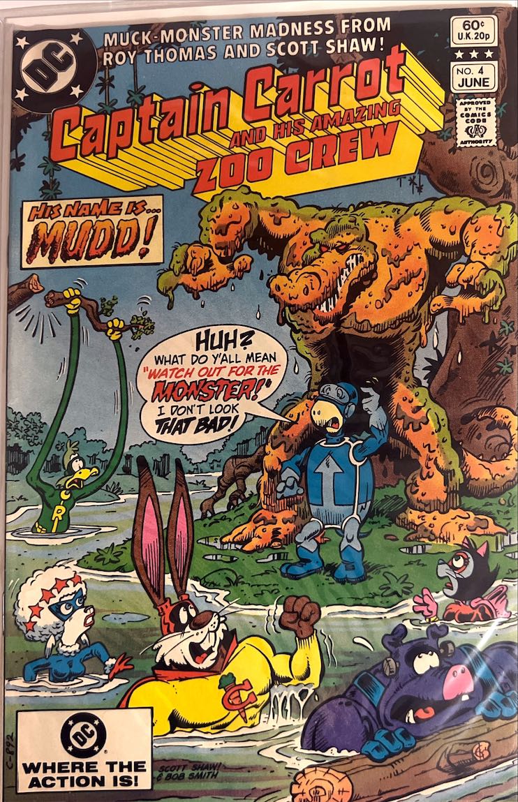 Captain Carrot and His Amazing Zoo Crew, #4 (DC Comics, 1982)