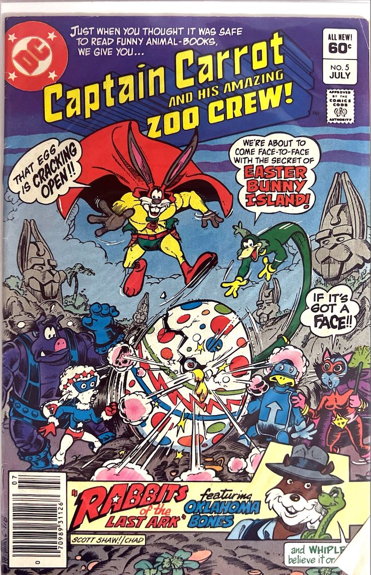 Captain Carrot and His Amazing Zoo Crew, #5 (DC Comics, 1982)