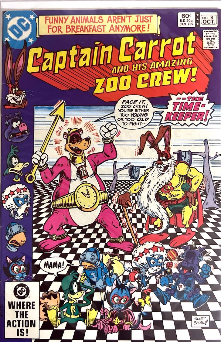 Captain Carrot and His Amazing Zoo Crew, #8 (DC, 1982)