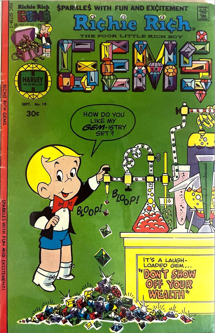 Richie Rich Gems, #19 (Harvey Comics, 1976)