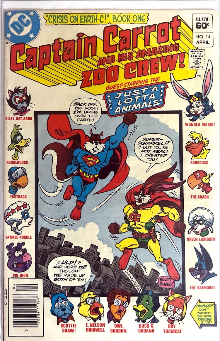 Captain Carrot and His Amazing Zoo Crew!, #14 (DC Comics, 1983)
