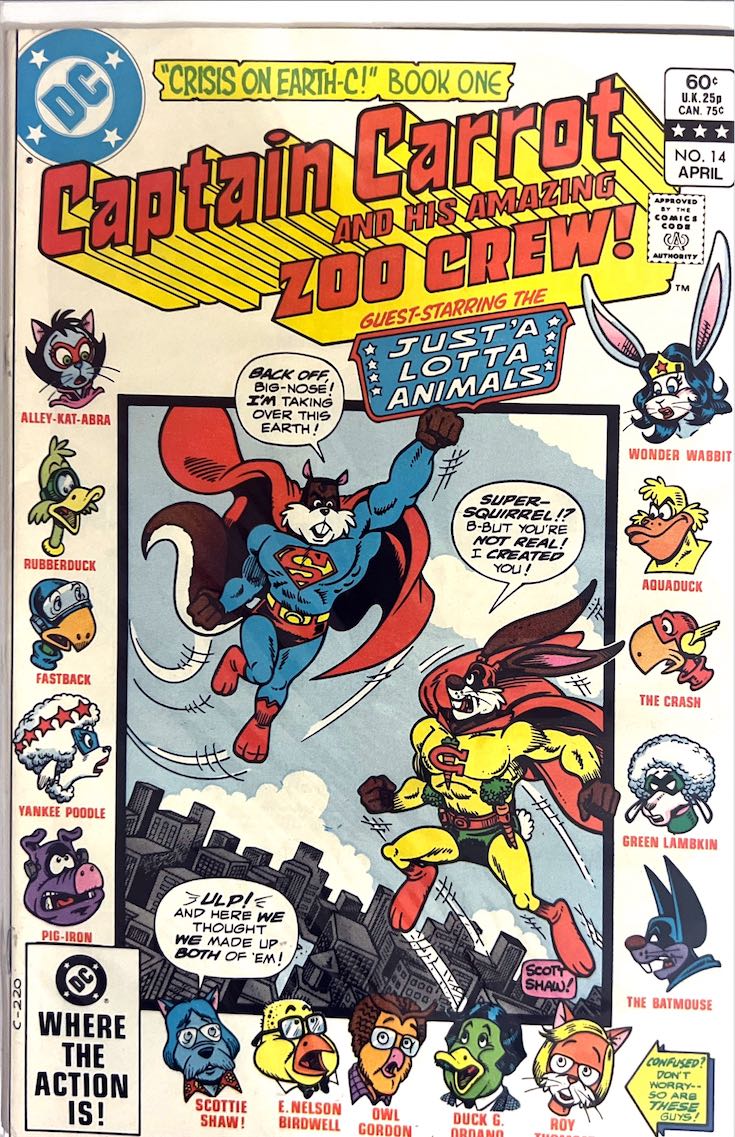 Captain Carrot and His Amazing Zoo Crew, #14 (DC, 1983)