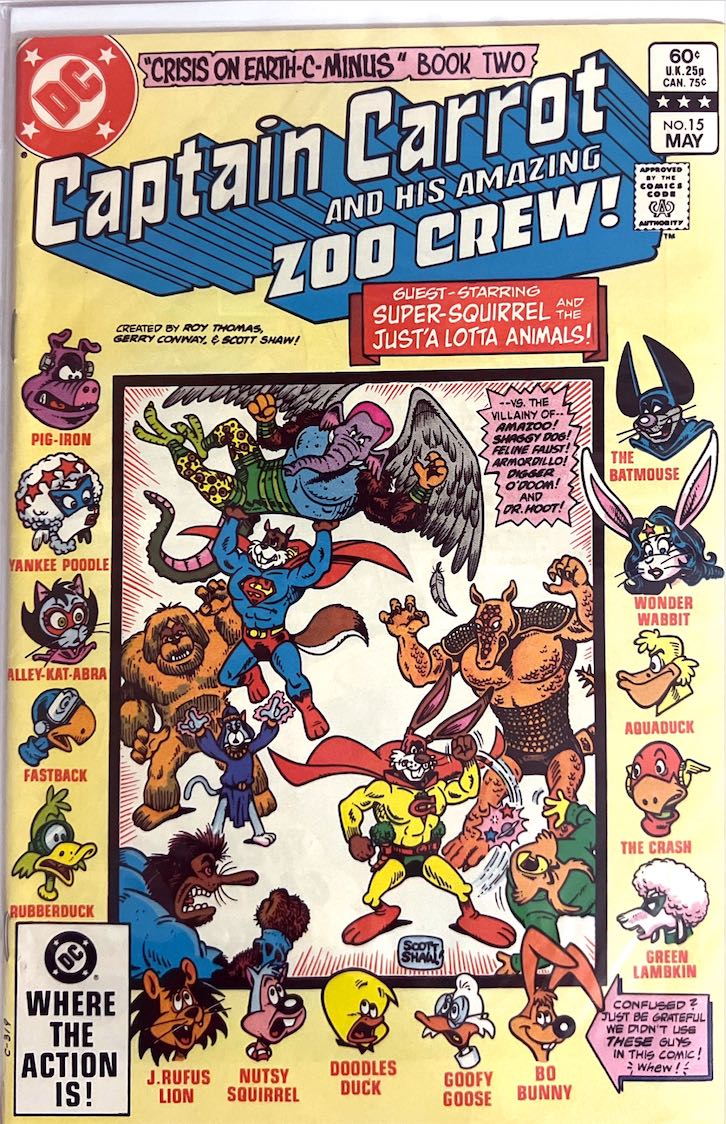 Captain Carrot and His Amazing Zoo Crew!, #15 (DC Comics, 1983)