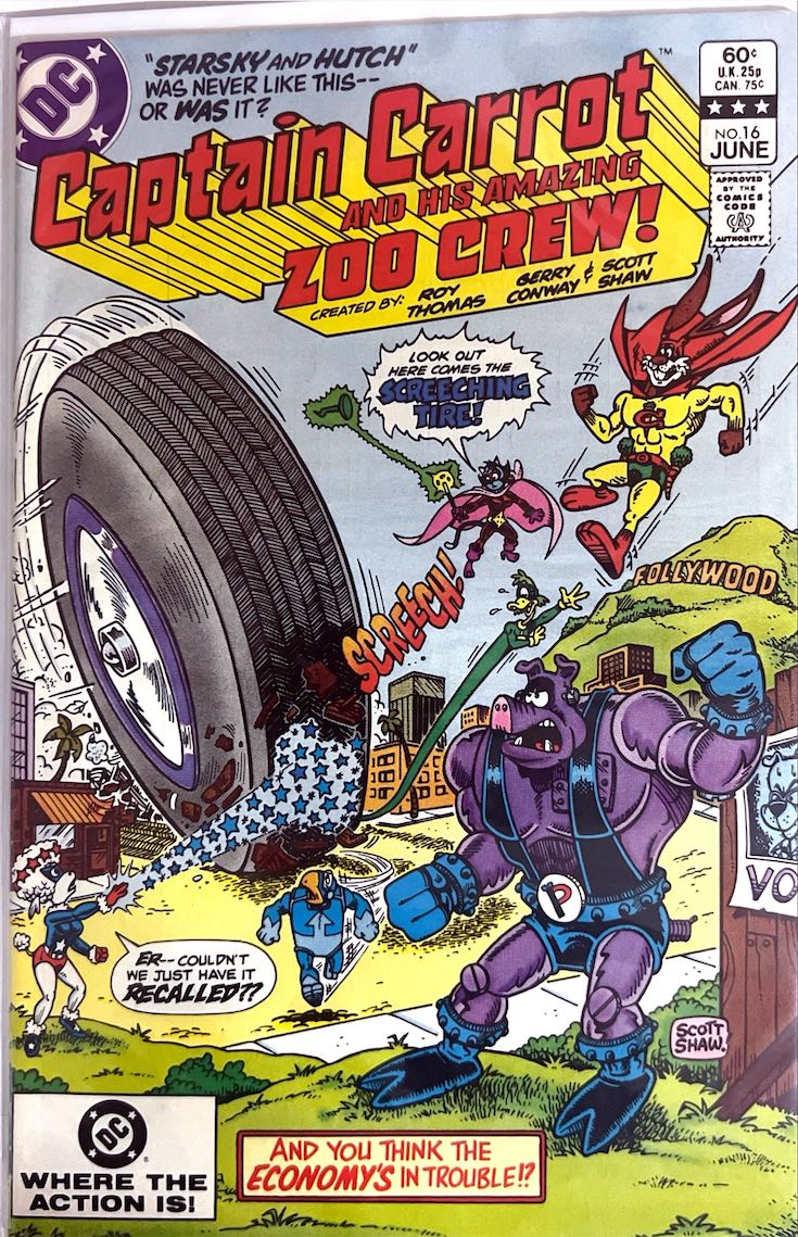 Captain Carrot and His Amazing Zoo Crew!, #16 (DC Comics, 1983)