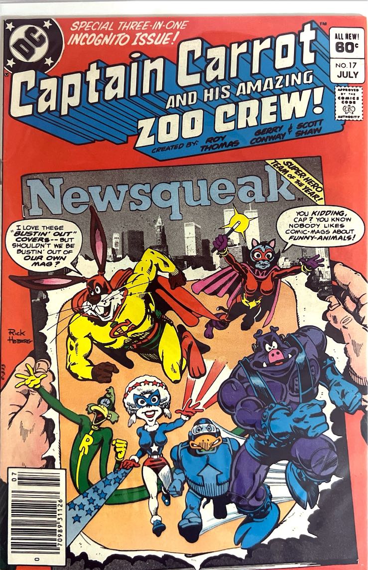 Captain Carrot and His Amazing Zoo Crew, #17 (DC Comics, 1983)