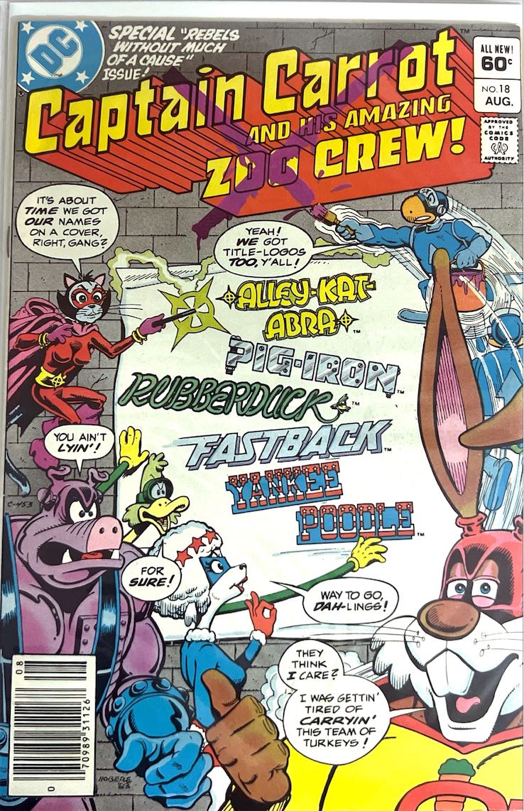 Captain Carrot and His Amazing Zoo Crew, #18 (DC Comics, 1983)