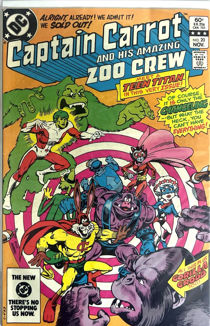 Captain Carrot and His Amazing Zoo Crew, #20 (DC, 1983)