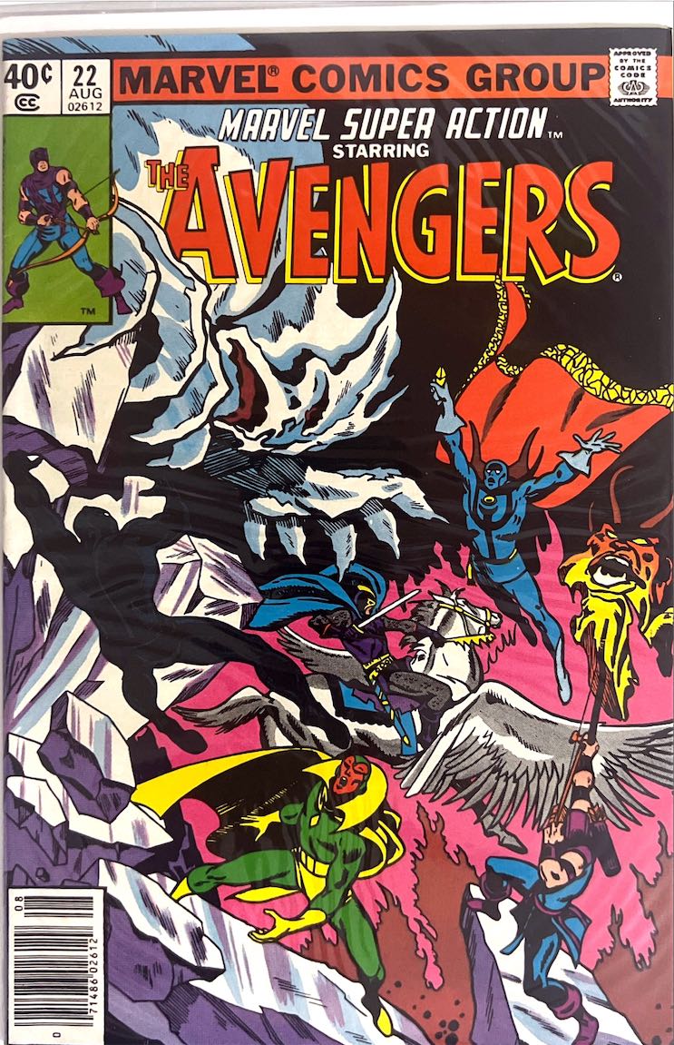 Marvel Super Action Starring The Avengers, #22 (Marvel Comics, 1980)