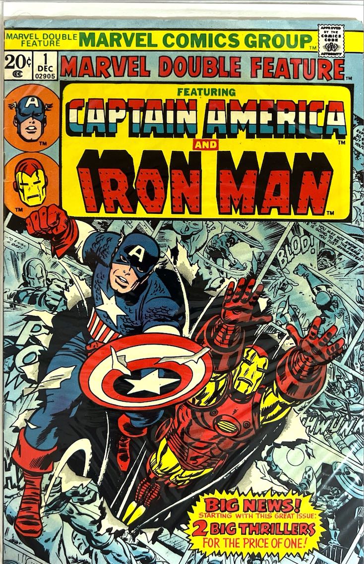 Marvel Double Feature, #001 (Marvel Comics, 1973)