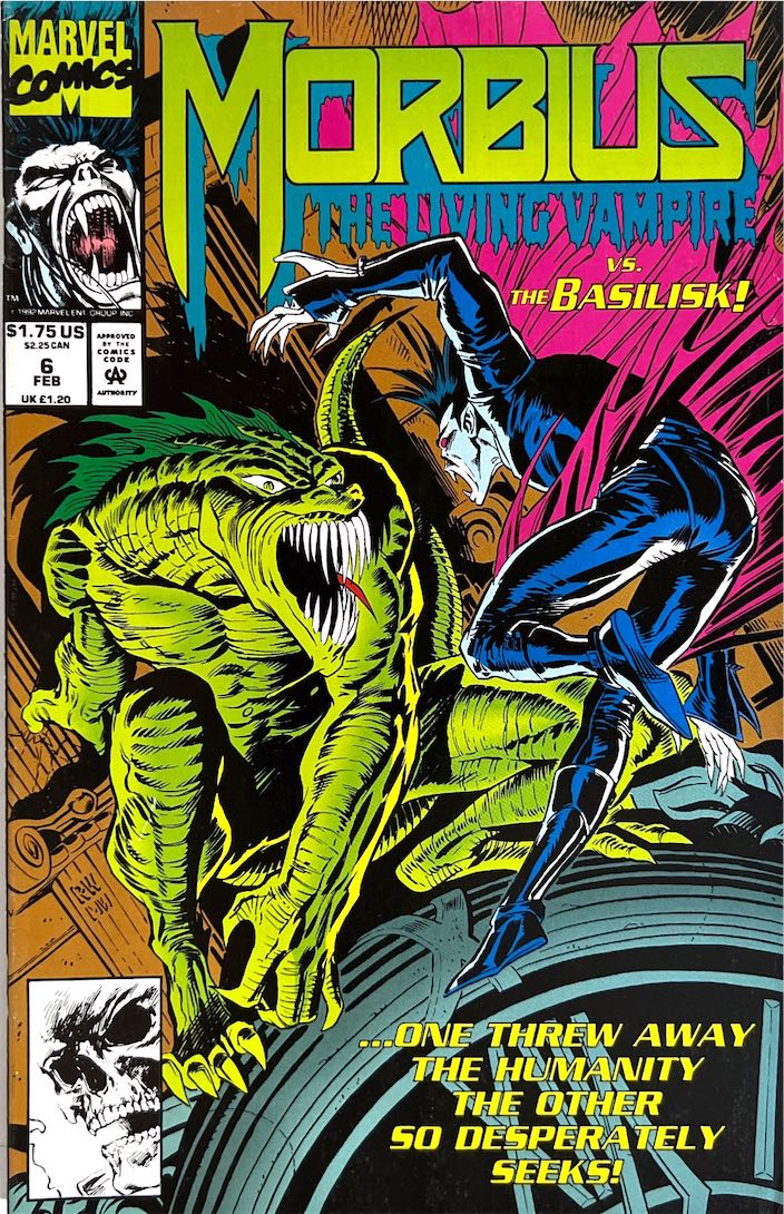 Morbius: The Living Vampire, #006 (Marvel Comics, 1992)