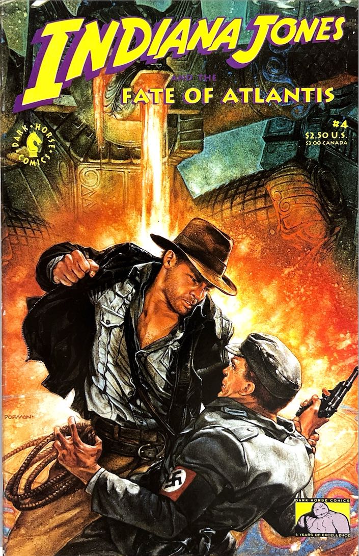 Indiana Jones and the Fate of Atlantis, #004 (Dark Horse Comics, 1991)