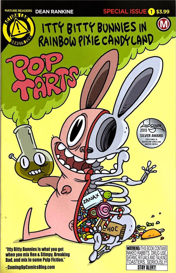 Itty Bitty Bunnies in Rainbow Pixie Candy Land, Special Issue 001 (Action Lab, 2015)