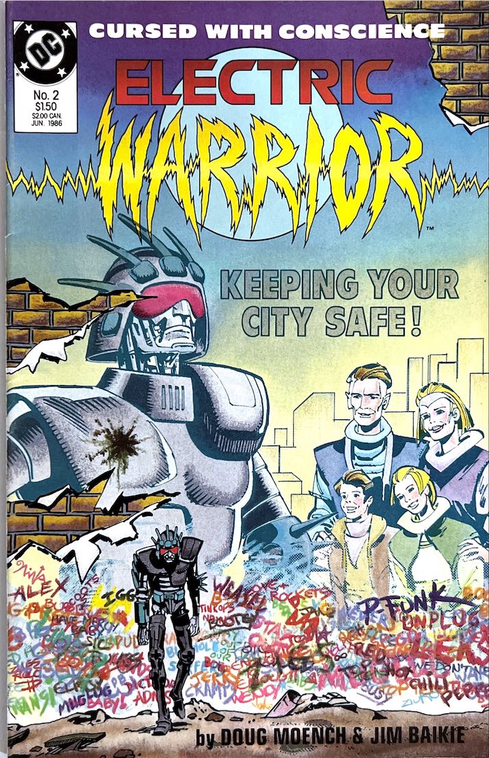 Electric Warrior, #002 (DC Comics, 1986)