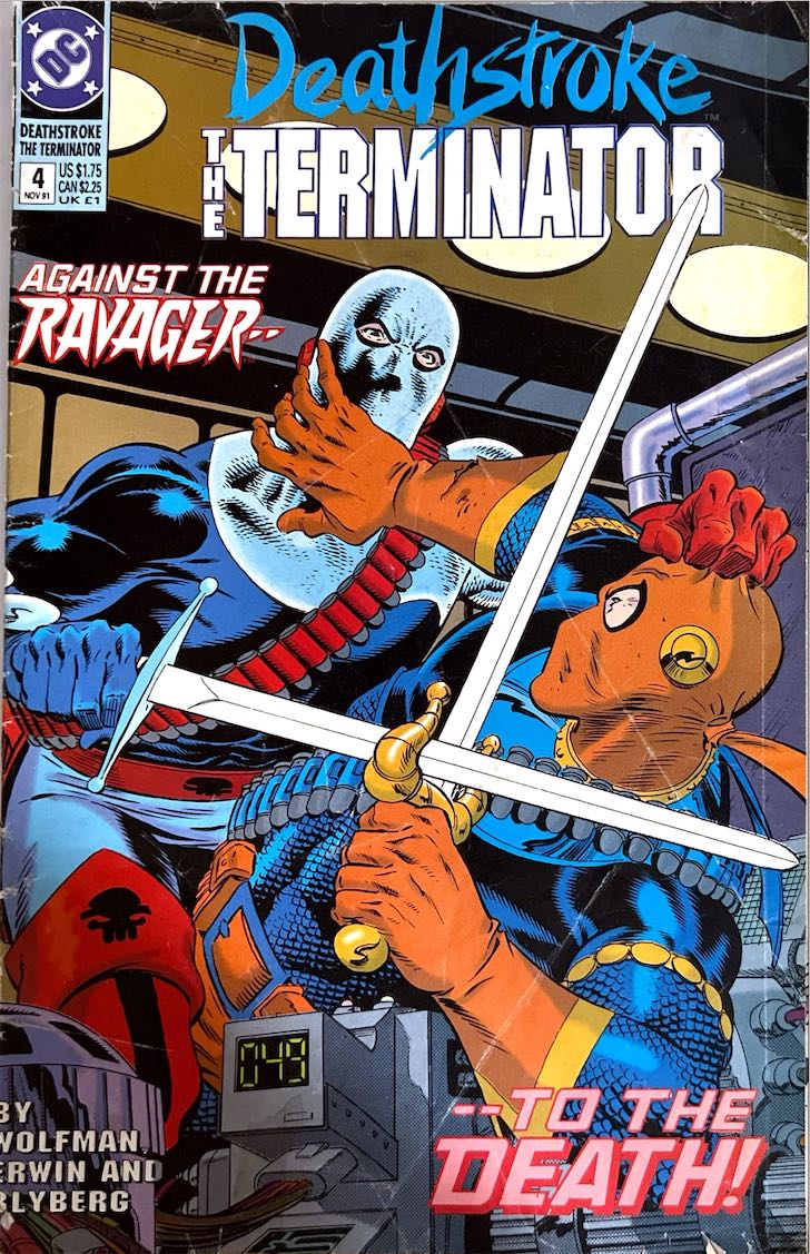 Deathstroke, The Terminator, #004 (DC Comics, 1991)