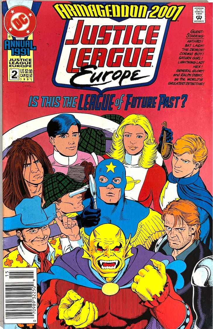 Justice League Europe, #Annual 002 (DC Comics, 1991)